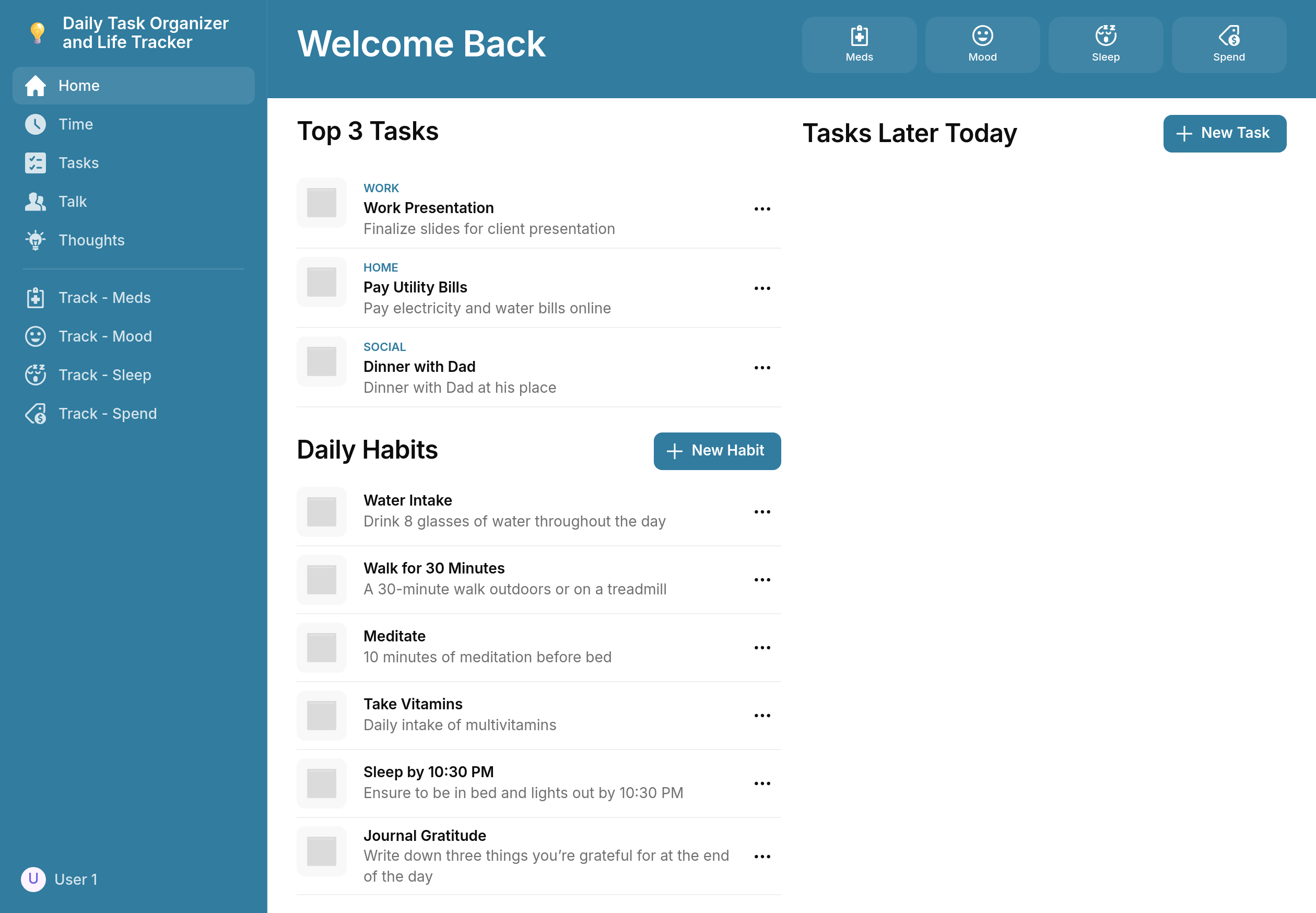 Daily Task Organizer Video
