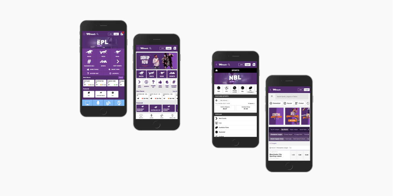 TabTouch App Redesign
